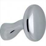 Knop Paddestoel tbv SKG schild glans chroom