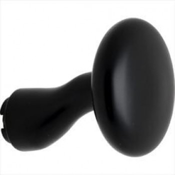 Knop Paddestoel tbv SKG schild mat zwart Knop Paddestoel tbv SKG schild mat zwart