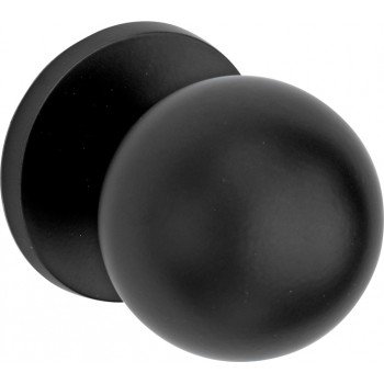 Voordeurknop Kogel 60mm mat zwart Voordeurknop Kogel 60mm mat zwart