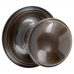 Voordeurknop Fungo 60mm antiek brons