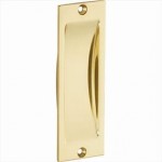 Schuifdeurkom Elegant messing gepolijst gelakt