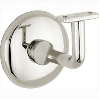 Leuninghouder Cardea rond M8 vlak glans nikkel Leuninghouder Cardea rond M8 vlak glans nikkel
