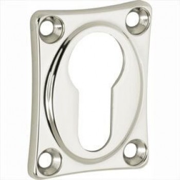 Cilinderrozet glans nikkel