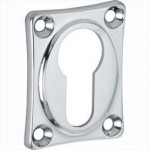 Cilinderrozet glans chroom