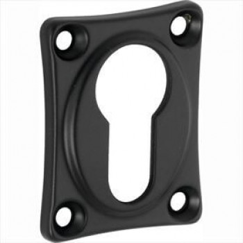 Cilinderrozet mat zwart