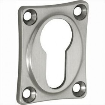 Cilinderrozet mat nikkel ongelakt