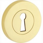 Sleutelrozet Vivo messing ongelakt