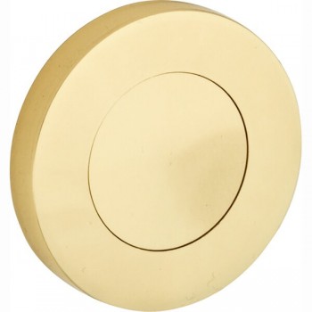 Blind rozet Vivo 50mm messing gepolijst gelakt