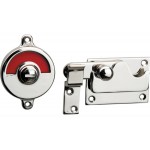 Vrij bezet overslag vlak glans nikkel