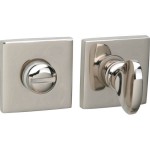 Toiletgarnituur Pierra glans nikkel