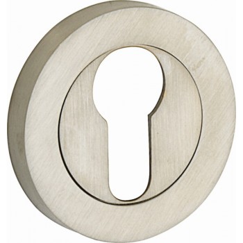 Cilinderrozet Vivo mat nikkel ongelakt