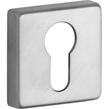 Cilinderrozet Mini mat nikkel ongelakt M&T