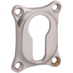 Cilinderrozet Bonton antiek nikkel