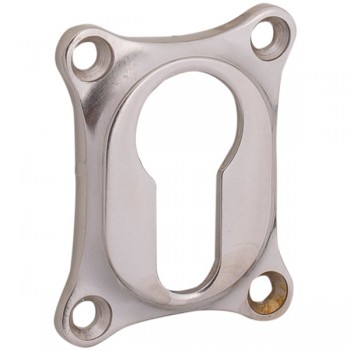 Cilinderrozet Bonton antiek nikkel