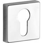 Cilinderrozet Mini glans chroom M&T