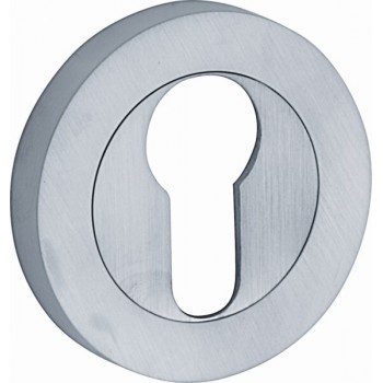 Cilinderrozet Vivo mat chroom