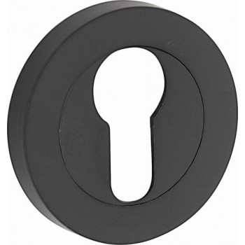 Cilinderrozet Vivo mat zwart