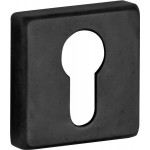 Cilinderrozet Mini mat zwart titaan M&T