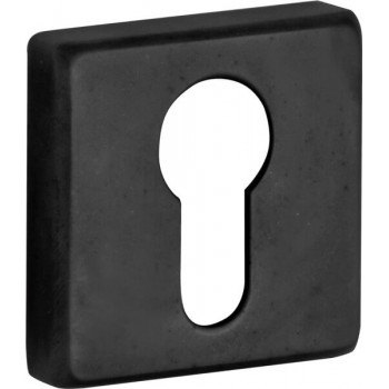 Cilinderrozet Mini mat zwart titaan M&T