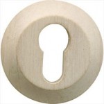 Cilinderrozet charmehout 60mm