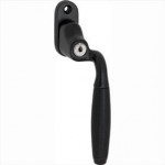 Draaikiep Ton afsluitbaar mat zwart ebben verkropt