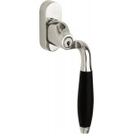 Draaikiep verkropt Bonton afsluitbaar glans nikkel ebben