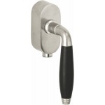 Draaikiep Bonton afsluitbaar antiek nikkel ebbenhout