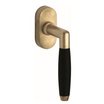 Draaikiep Ton Elegant messing getrommeld ongelakt ebben