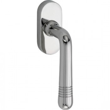Draaikiep Art-Deco glans nikkel Draaikiep Art-Deco glans nikkel