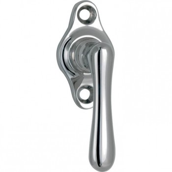 Draaikiep Linea klein glans nikkel