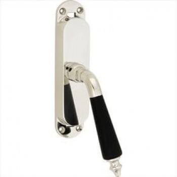 Krukespagnolet Antique glans nikkel ebben