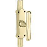 Kruisespagnolet Linea messing gepolijst gelakt