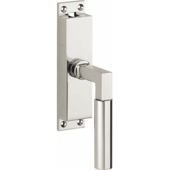 Krukespagnolet Bauhaus style glans nikkel