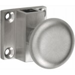 Trekknop espagnolet voor vierkante stang mat nikkel ongelakt