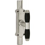 Kruisespagnolet Ton T antiek nikkel ebben