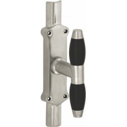 Kruisespagnolet Bonton antiek nikkel ebben