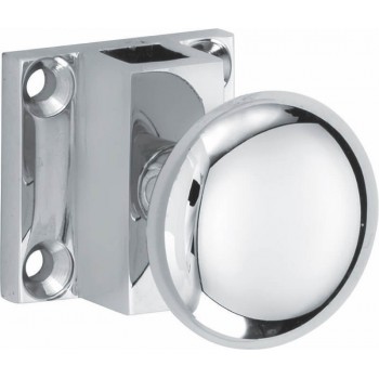 Trekknop espagnolet voor vierkante stang glans chroom