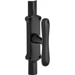 Kruisespagnolet Linea mat zwart