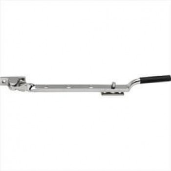 Raamuitzetter Frankfurt glans nikkel ebben