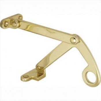 Combi uitzetter Elegant 125mm messing gepolijst gelakt