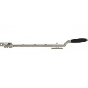 Raamuitzetter Bonton antiek nikkel ebben