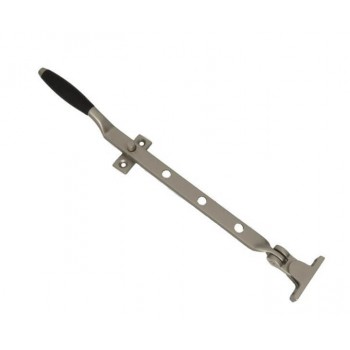 Raamuitzetter Ton mat chroom teak