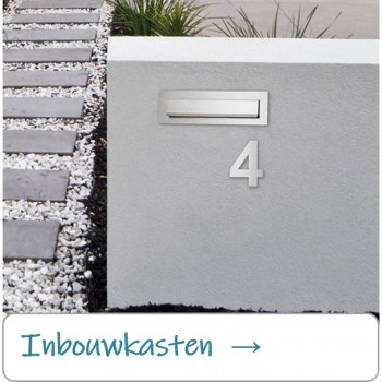 Inbouw brievenbussen