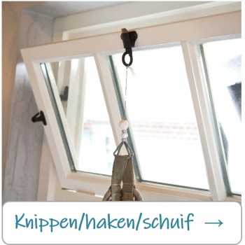 Knippen, haken, schuiven