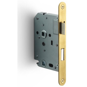 BASICS LBLA-W63x8 deurslot toilet afgerond PVD mat goud