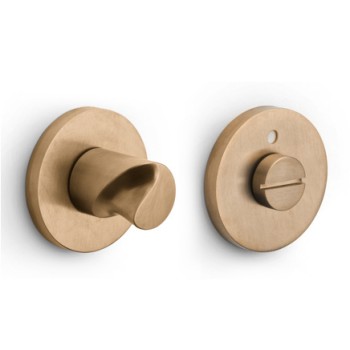 Toiletgarnituur ELEEZ ZHWC53 PVD licht brons met vrij bezet indicator