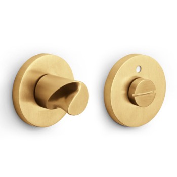 Toiletgarnituur ELEEZ ZHWC53 PVD mat goud met vrij bezet indicator