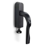 Draaikiep ELEEZ ZH100-DKLOCK-O afsluitbaar PVD mat zwart