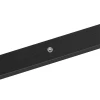 Trapleuning plat zwart 50cm