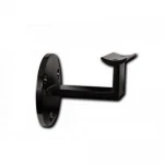 Trapleuninghouder zwart gepoedercoat